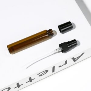Amber Glass Spray Bottles Full Size Range Ten Bottles