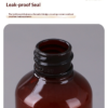 Amber Spray Bottle Threaded Leak-proof Neck