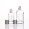 Apothecary Round Glass Spray Bottles Two Sizes with Caps
