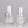 Apothecary Bottles Grey Background Pair