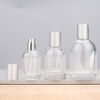 Round Glass Bottles With Open Sprayer Steps Scene