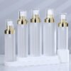Frosted PET Spray Bottles 100ml 250ml Gold Pump Full Range