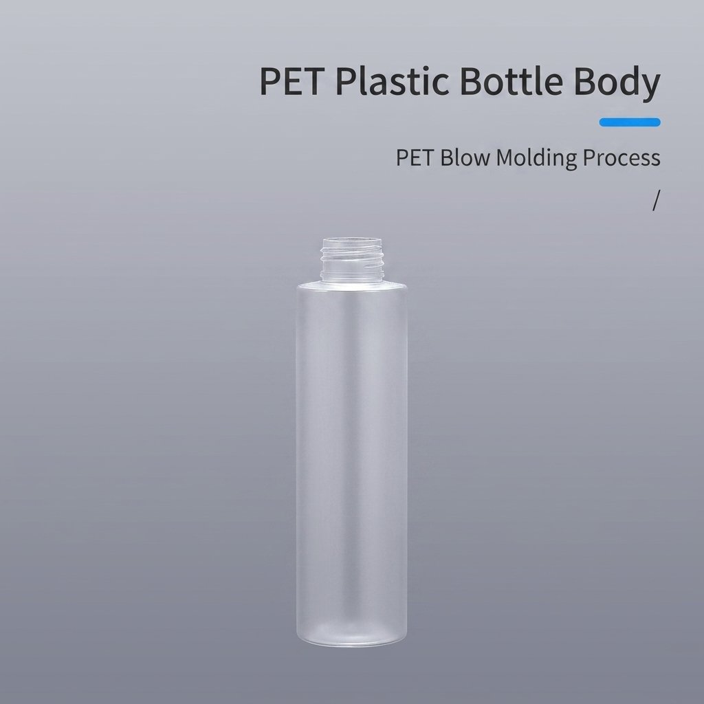 Frosted PET Bottle Body Extrusion Blow Molding