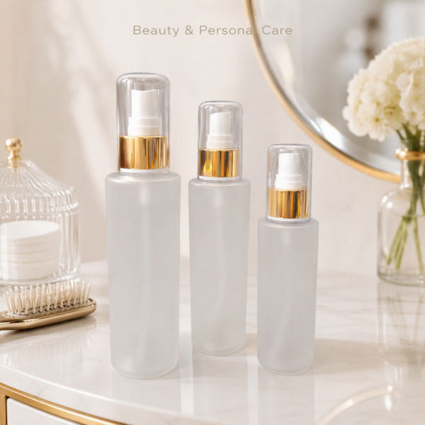Beauty and Personal Care Frosted Mist Bottles