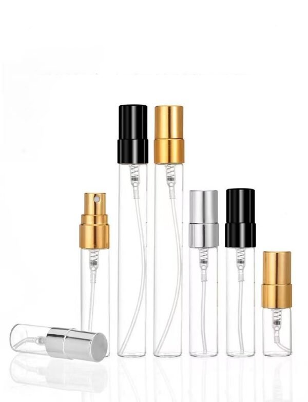 Glass Sample Spray Bottles 2ml to 10ml Collection