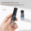 Nano Nozzle Fine Atomization Tight Seal Square Blue Bottle