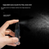 Gradient Blue Square Spray Bottles Gold Silver Black Sprayers