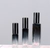 Gradient Blue Square Bottles Three Sizes Black Sprayer