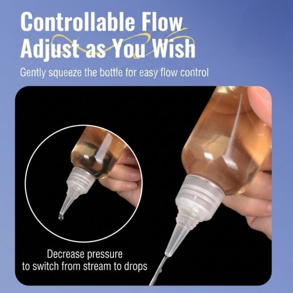 Controllable Flow — Squeeze to Switch from Stream to Drops