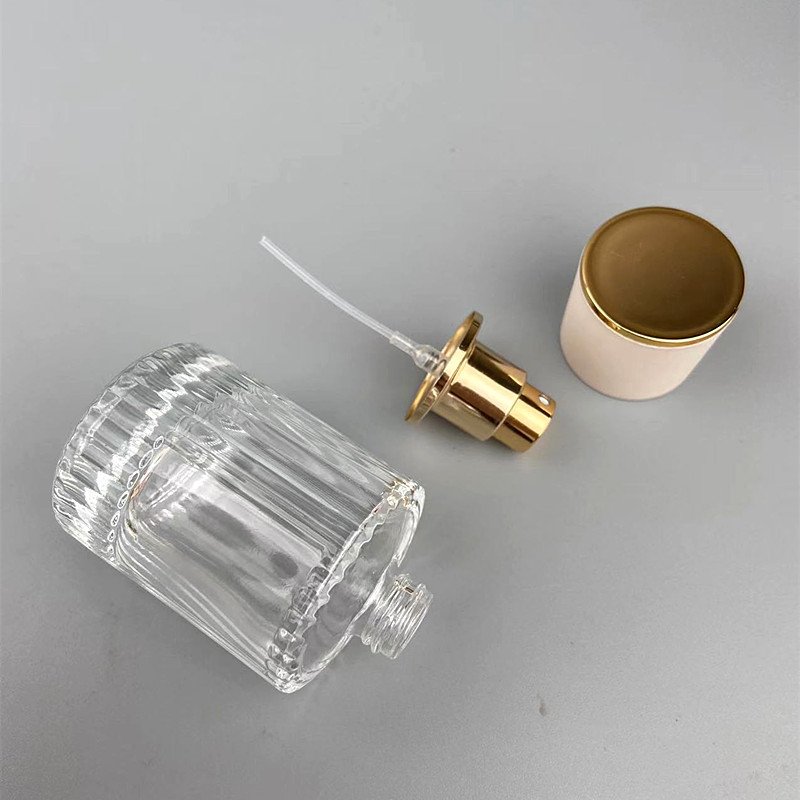 Bottle Gold Sprayer and Cream Cap Components