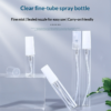 Clear Fine-Tube Spray Bottle Fine Mist Sealed Nozzle Carry-on