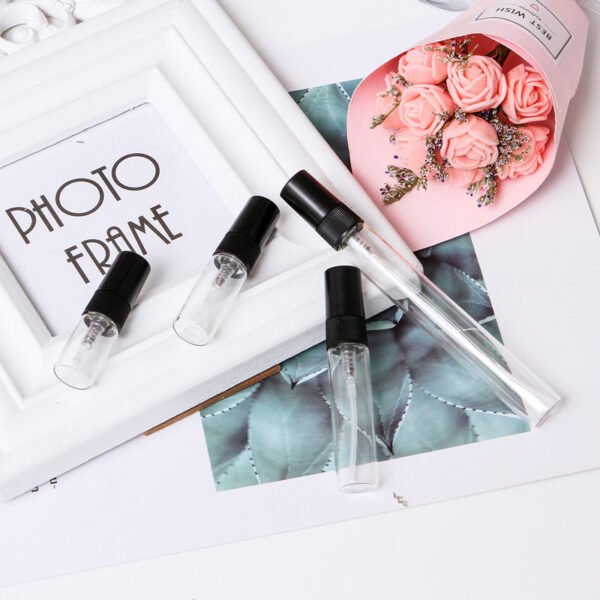 Transparent Semi-Cover Atomizer Bottles 2ml-10ml