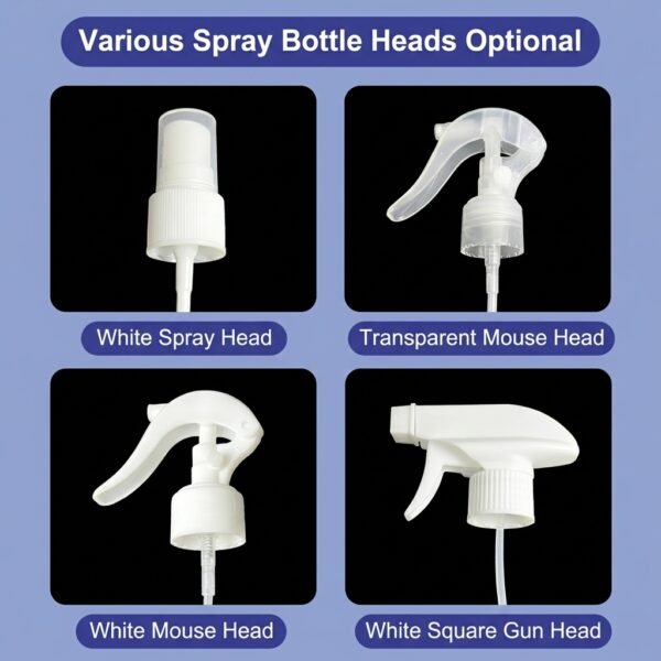 Four Spray Head Options — Fine Mist & Trigger Sprayers