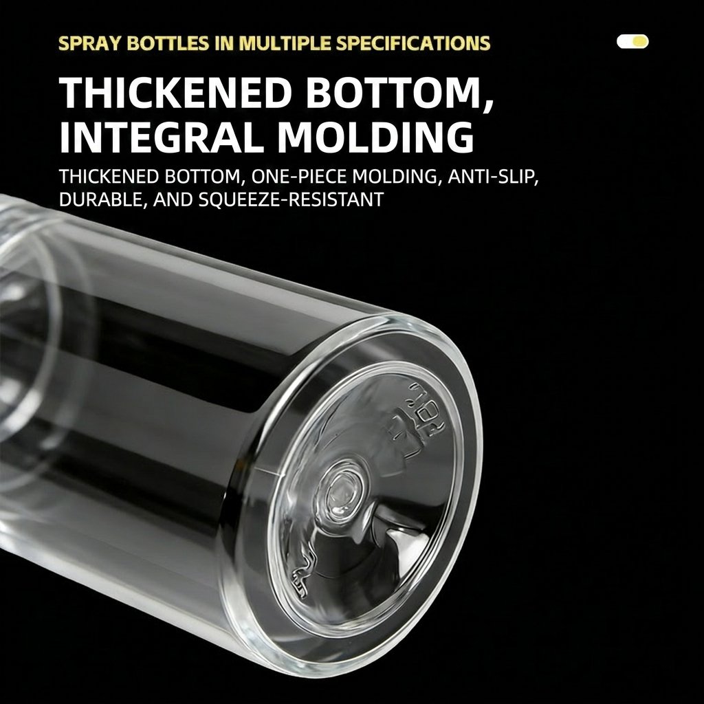 Thickened bottom one-piece molding