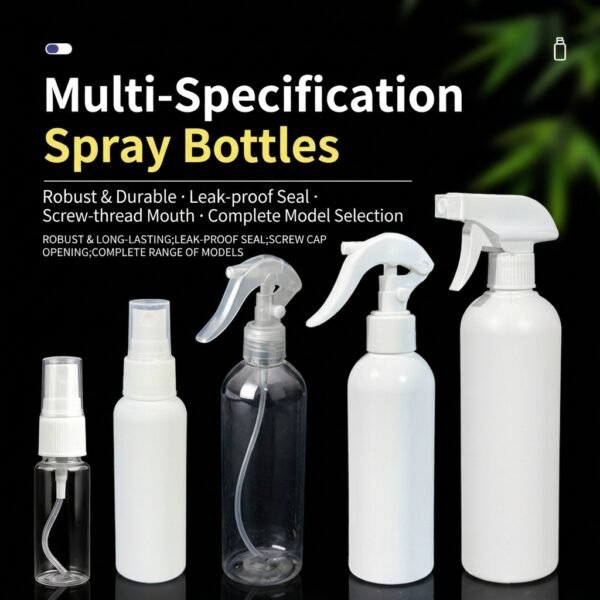 Transparent PET Spray Bottles Factory Overview