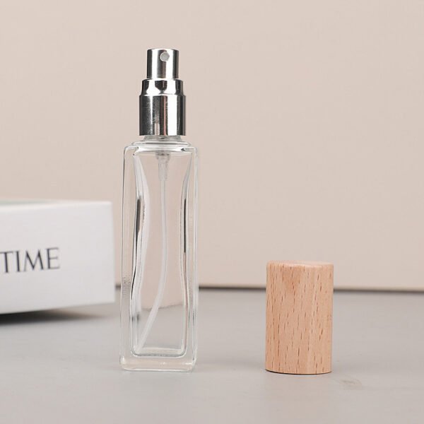 Silver Sprayer with Beech Wooden Cap Detached