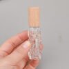 Embossed Glass Spray Bottle Beech Cap in Hand