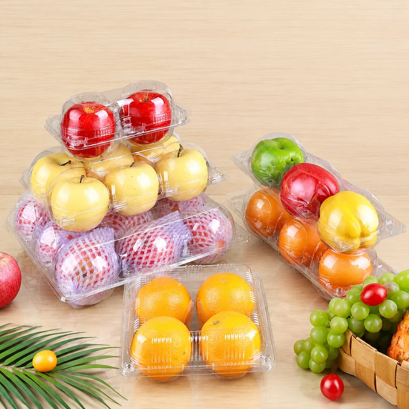 SSFC-1 Clear PET Fruit Clamshell 1-Cell