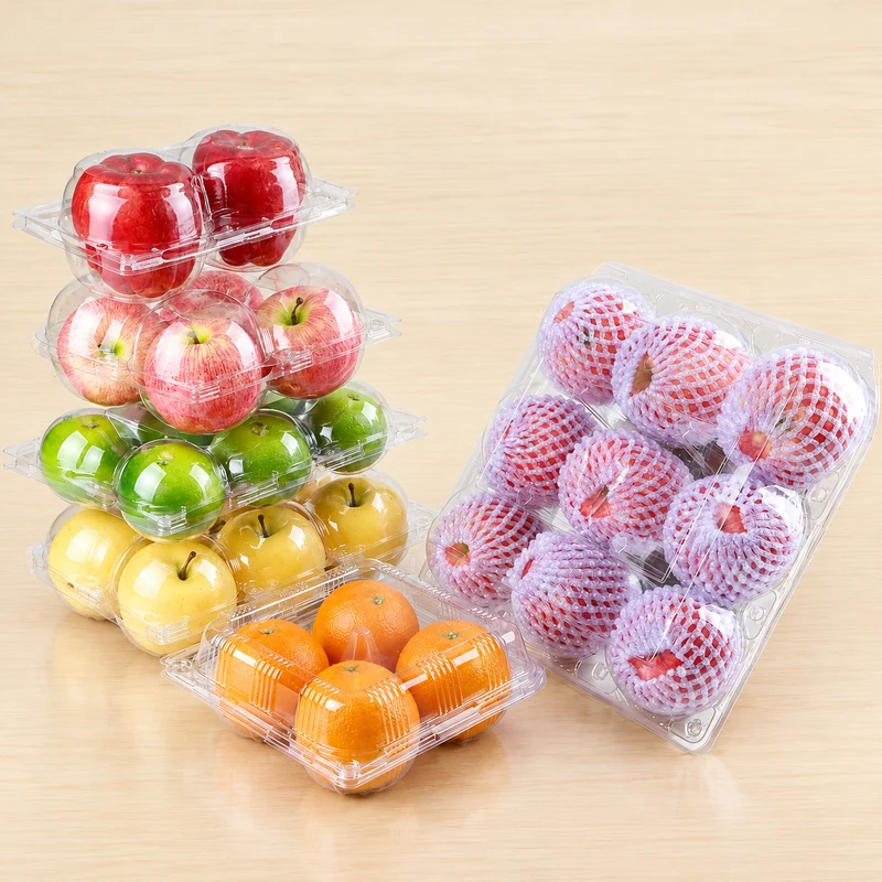 SSFC-1 Clear PET Fruit Clamshell 1-Cell