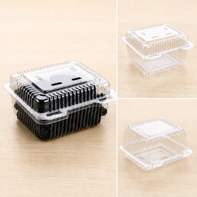 SS-250A clear PET fruit punnet