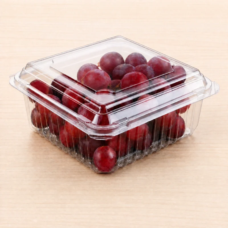 SS-800B clear PET fruit punnet