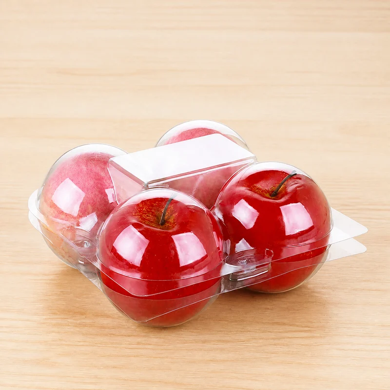 SSFC-4S Clear PET Fruit Clamshell 4-Cell
